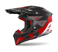 Casque Off Road Airoh AVIATOR 3 Spin Red Matt