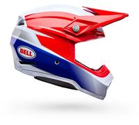 Bell Moto-10 MIPS Falcon Casque de motocross, blanc-rose, taille M pour homme