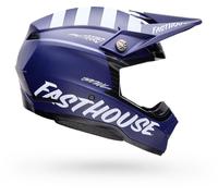 Bell Helmets Casque de motocross Moto-10 Fasthouse Mips L Bleu foncé/blanc