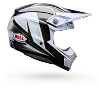 Casque Off-Road Bell Moto-10 Spherical Grid White/Black