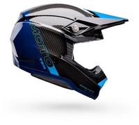 Casque Off-Road Bell Moto-10 Spherical Strike Blue