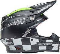 Casque Off-Road Bell MOTO-9S FLEX Fasthouse Smoke Bomb Black/Hiviz Yellow