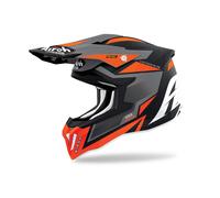 Casque Off Road, Cross, Airoh Strykker Axe Orange Mat, Casque, Euro 6 Taille S
