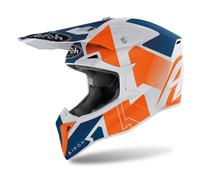 Casque Off Road, Cross, Airoh Wraap Raze Orange Mat Taille S