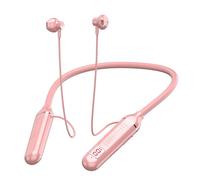 Casque OLAF Écouteurs Bluetooth 300mA Affichage de la batterie haute capacité Écouteurs sans fil Micro 9D Prise en charge du casque stéréo Cartes TF-Rose-D18