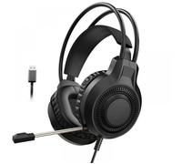 Casque OMEN HP Blast USB filaire noir anthracite compatible OMEN Victus Pavilion x360 14 15 16 17 pouces .