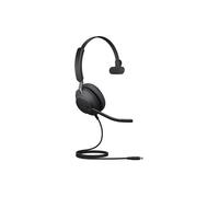 Casque On-Ear - Jabra - Evolve2 40 SE - USB-C - Anti-bruit - Stéréo