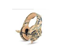 Casque ONIKUMA K1-B - 3.5mm -avec microphone - Camouflage Jaune
