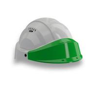 CASQUE 'ORIZON' GRIS VISIERE VERTE - TALIAPLAST - 563583