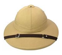 Mil Tec Casque tropical de safari français Kaki Beige sable Taille unique Neuf