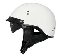 Casque Ouvert Demi-Casque De Moto Homologué DOTECE Vintage Casques Jet De Moto pour Homme Et Femme Adultes Casques Bol Moto pour Vélos Motos Scooter 3,M:57-58CM