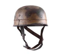 Casque parachute allemand M38 avec finition camouflage Normandie