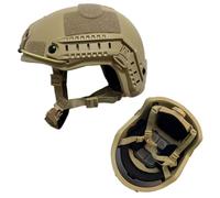 Casque Pare-balles Fast NIJ IIIA, Coupe Haute, UHMW-PE, Trajectoire 3A (Color : Fast-T1, Size : M)