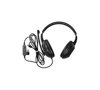 Casque PC Circum-aural Stéréo USB-C avec Adaptateur USB-A et Micro Rabattable Noir