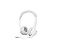 Casque PC filaire USB H390 pour ordinateur Blanc