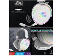 Casque PC Gamer - Spirit of Gamer - XPERT H1700 - Sans fil 2.4 GHz - Bluetooth - Micro détachable