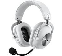 Casque PC gaming circum-aural sans fil et filaire Logitech Pro X3 Lightspeed Blanc pour PC PS4 et PS5 Blanc