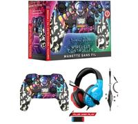 Casque PC Gaming - FREAKS AND GEEKS - PRO-H3 - Stéréo 2.0 - Microphone Omnidirectionnel - Bluetooth Noir