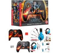 Casque PC Gaming PRO-H3 ¿ Manette SWICH 2 RGB BORN TO FRAG Sans fil BLUETOOTH Noir