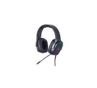 Casque PC GHS-SANPO-S300 Filaire Supra-Auriculaire Microphone USB Noir