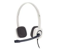 Casque PC - Logitech - Stereo Headset H150 - Blanc - Micro rotatif - Commandes intégrées