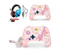 Casque PC - Nintendo - Switch - Rouge et Bleu - Stéréo 2.0 - Compatible OLED et Lite