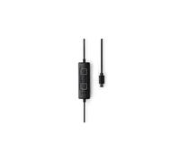 Casque PC SPC Brave Pro 4725A Filaire Circum-Auriculaire Annulation du Bruit Noir