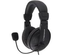 Esperanza Casque PC stéréo Concerto EH103 filaire avec microphone Noir