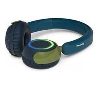 Philips Casque supra-auriculaire enfant TAK4200CT – Volume limité, partage, USB‑C – Cristal sarcelle