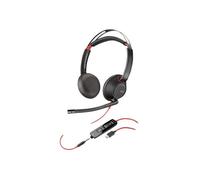 Casque Plantronics Blackwire 5220 USB C - Filaire - Design Sur tête - Stéréo - Circumaural