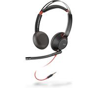 Casque - PLANTRONICS - Blackwire C5220 - Binaural - Filaire - Jack 3,5 mm