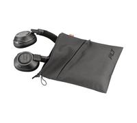 Poly Voyager 8200 UC - Casque - Arceau - Bureau/Centre d'appels - Noir - Binaural - Volume + - Volume + (208769-01)