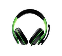 Esperanza EGH300 - Micro-casque - circum-aural - filaire - jack 3,5mm - isolation acoustique - vert Vert G
