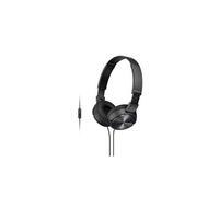 Casque pliable avec microphone mdr-zx310apb noir