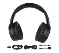 Casque pliable avec son spatial THX, technologie de réduction active du bruit, qualité audio HiFi, autonomie prolongée, effets lumineux RGB,