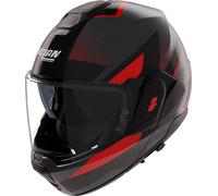 Casque pliant Nolan N120-1 Ciclone, noir/blanc/rouge, S (56)