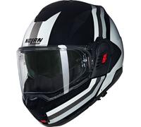 Casque pliant Nolan N120-1 Lineo N-Com, blanc/bleu/rouge, XL (62)