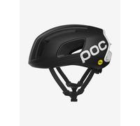 POC Casque de vélo de route Cytal MIPS Noir mat/Blanc avec logo MED