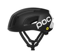 POC Casque vélo de route Cytal – Uranium Black Matt/Hydrogen White avec logo – ONE