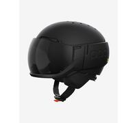 Casque POC Levator MIPS noir avec verre à effet miroir Clarity Comp Low Light - M-L