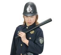 Casque policier anglais rigide enfant/adulte Multicolore