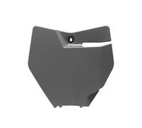 POLISPORT 8666200003 - Porte-numéro Avant Solide et Durable Compatible avec Les Motos KTM en Couleur Gris