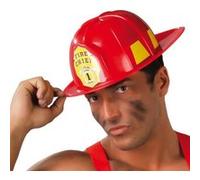 Casque de pompier - Américain - Rouge - Enfant - Mixte - Extérieur