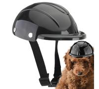 Casque pour chien - Casque imperméable pour petites races de chiens - Couvre-chef coupe-vent pour toutes les races de chats et chiots - Équitation, camping, cyclisme, voyages, extérieur