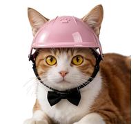 Casque pour chien élégant | Casque pour petits chiens pour races moyennes et grandes pour vélo, moto, activités de plein air, camping