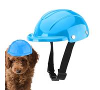 Casque pour chiens - Casque rigide pour chien - Coupe-vent - Casque de protection respirant pour soleil, équitation, randonnée, cyclisme, chat