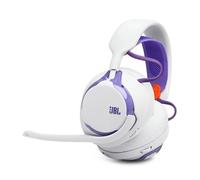 Casque pour console Jbl QUANTUM 650 Blanc et Violet, gaming sans fil avec réduction de bruit pour PC, PS5, PS4, XBOX, Nintendo