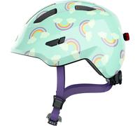 Casque pour enfant Abus Smiley 3.0 LED Blue Rainbow S