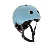 Casque Pour Enfant Taille S Bleu Acier - Scoot & Ride