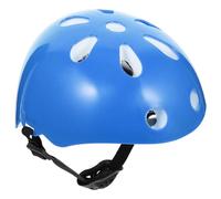 Casque pour Garçon et Filles Ajustable Aérations, Bleu, Plastique | Cyclisme et Patinage, Sangles Réglables, Confort Frais, Protection Légère, pour Bébé et Ado